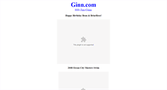 Desktop Screenshot of ginn.com